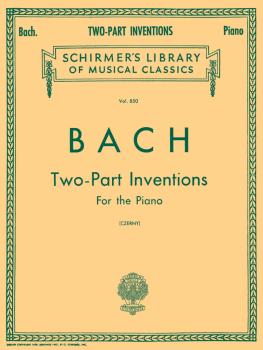 15 Two-Part Inventions (Czerny) Schirmer Library of Classics Volume 85 (HL-50256680)