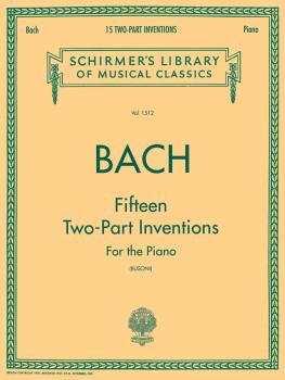 15 Two-Part Inventions (Busoni): Piano Solo, arr. Busoni (HL-50259790)