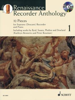 Renaissance Recorder Anthology - Volume 1: 32 Pieces for Soprano/Desca (HL-49044777)