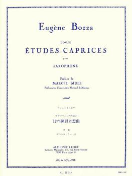 12 Etudes-Caprices for Saxophone: [Douze Études-Caprices pour Saxophon (HL-48181135)