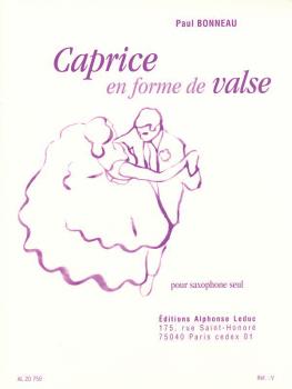 Caprice En Forme De Valse (for Saxophone Solo) (HL-48181324)