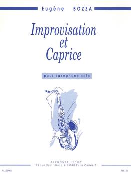 Improvisation et Caprice (Saxophone Solo) (HL-48181451)