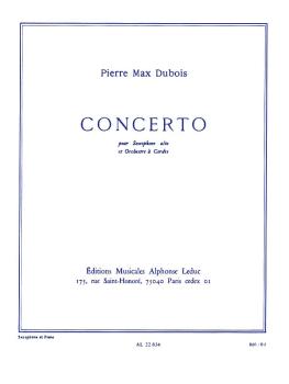 Concerto (for Alto Sax and Piano Accompaniment) (HL-48182023)