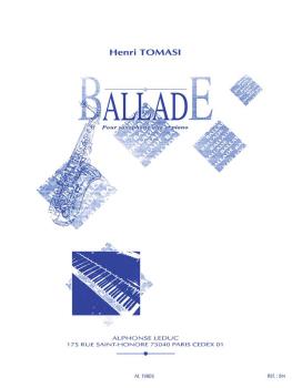 Ballade (for Alto Saxophone and Piano) (HL-48180936)
