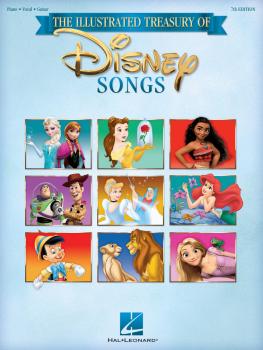 The Illustrated Treasury of Disney Songs (7th Edition) (HL-00256650)