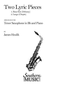 Two Lyric Pieces (Beau Soir/Largo) (Tenor Sax) (HL-03774704)