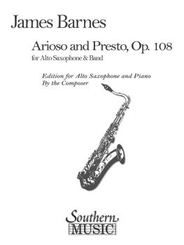 Arioso and Presto, Op. 108 (Alto Sax) (HL-03776335)