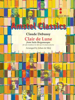 Clair de Lune (for Trombone Solo or Alto Sax and Wind Orchestra) (HL-04005385)