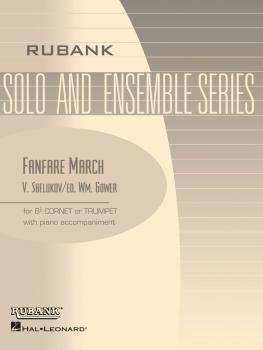 Fanfare March: Bb Trumpet/Cornet Solo with Piano - Grade 2 (HL-04477602)