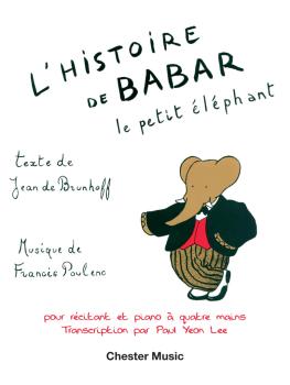 L'Histoire de Babar, le petit lphant (for Narrator and Piano Duet) (HL-14043184)