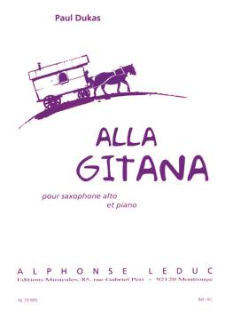 Alla Gitana (for Alto Saxophone and Piano) (HL-48181012)