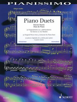 Piano Duets: 50 Original Pieces from 3 Centuries (Pianissimo Series) (HL-49043944)