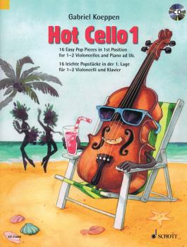 Hot Cello 1: 16 Easy Pop Pieces in 1st Position (HL-49044494)
