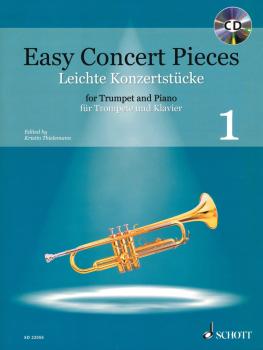 Easy Concert Pieces - Volume 1: 22 Pieces from 5 Centuries Trumpet and (HL-49045891)