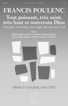 Tout puissant, très saint, trés haut et souverain Dieu: French Choral  (HL-50600314)