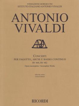 Concerti RV 468, 482 (for Bassoon, Strings, and Basso Continuo Score) (HL-50601156)