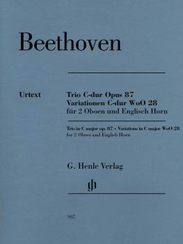 Trio in C Major, Op. 87/Variations in C Major, WoO 28: Two Oboes and E (HL-51480947)