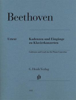 Ludwig van Beethoven - Cadenzas and Lead-Ins for Piano Concertos (HL-51481182)