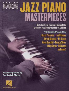 Jazz Piano Masterpieces - Note-for-Note Transcriptions of the Greatest (HL-00255671)
