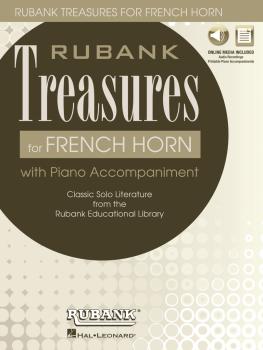 Rubank Treasures for French Horn: Book with Online Audio stream or dow (HL-00121442)