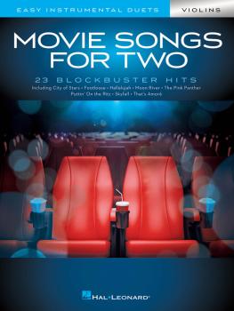 Movie Songs for Two Violins: Easy Instrumental Duets (HL-00284656)