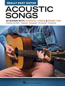 Acoustic Songs - Really Easy Guitar Series: 22 Songs with Chords, Lyri (HL-00286663)