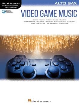 Video Game Music for Alto Sax: Instrumental Play-Along® Series (HL-00283879)