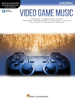 Video Game Music for Horn: Instrumental Play-Along® Series (HL-00283883)