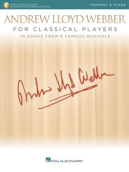 Andrew Lloyd Webber for Classical Players - Trumpet and Piano (With on (HL-00275678)