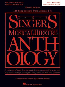 Singer's Musical Theatre Anthology: 16-Bar Audition - Revised: Bariton (HL-00260627)