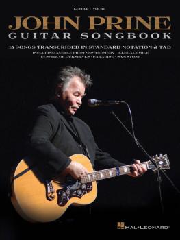 John Prine - Guitar Songbook: 15 Songs Transcribed in Standard Notatio (HL-00264687)