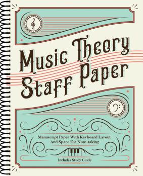Music Theory Staff Paper: Manuscript Paper with Keyboard Layout and Sp (HL-00287856)