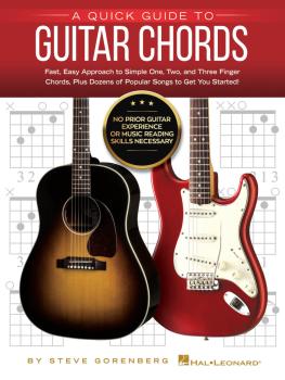 A Quick Guide to Guitar Chords: No Prior Guitar Experience or Music Re (HL-00283645)