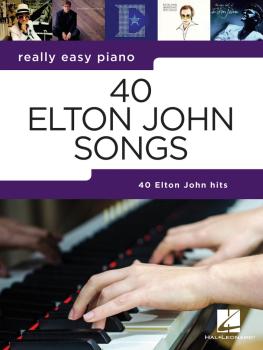 40 Elton John Songs: Really Easy Piano Series (HL-00295382)