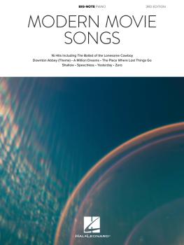 Modern Movie Songs - 3rd Edition (HL-00338185)