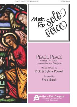 Peace, Peace with Silent Night: Music for Solo Voice Series Vocal Solo (HL-00356272)