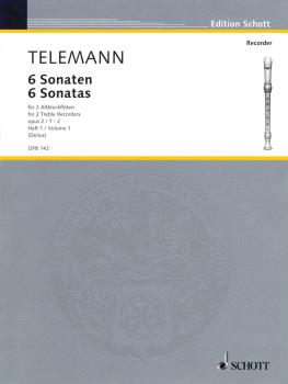 6 Sonatas Op. 2, Volume 1 (1-2) (for 2 Treble Recorders Flutes - Perfo (HL-49011244)