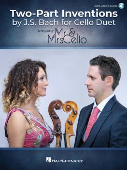 Two-Part Inventions by J.S. Bach for Cello Duet (Arranged by Mr & Mrs  (HL-00361600)