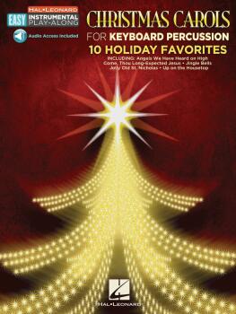 Christmas Carols - 10 Holiday Favorites: Keyboard Percussion Easy Inst (HL-00130373)