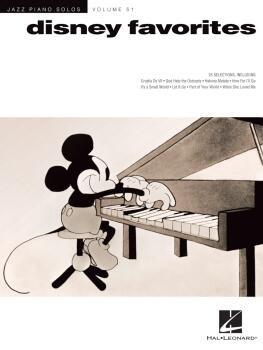 Disney Favorites: Jazz Piano Solos Series Volume 51 (HL-00233315)