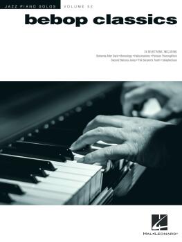Bebop Classics: Jazz Piano Solos Series Volume 52 (HL-00234075)