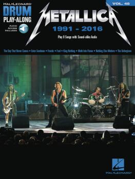 Metallica: 1991-2016: Drum Play-Along Volume 48 (HL-00234341)