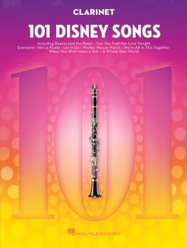 101 Disney Songs (for Clarinet) (HL-00244106)