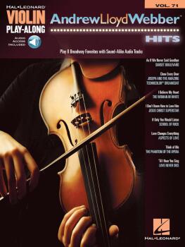 Andrew Lloyd Webber Hits: Violin Play-Along Volume 71 (HL-00244688)