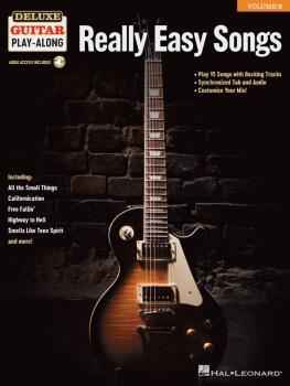 Really Easy Songs: Deluxe Guitar Play-Along Volume 2 (HL-00244877)