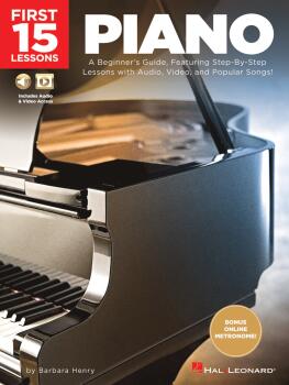 First 15 Lessons - Piano: A Beginner's Guide, Featuring Step-By-Step L (HL-00252000)
