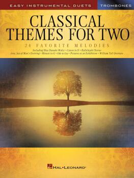 Classical Themes for Two Trombones: Easy Instrumental Duets (HL-00254443)
