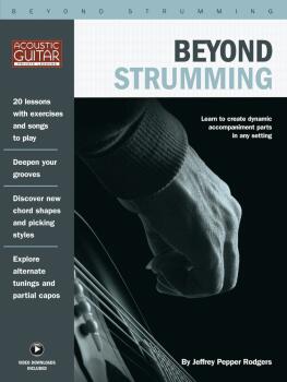 Beyond Strumming: Acoustic Guitar Private Lessons Series (HL-00277135)