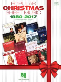 Popular Christmas Sheet Music - 1980-2017 (HL-00278089)
