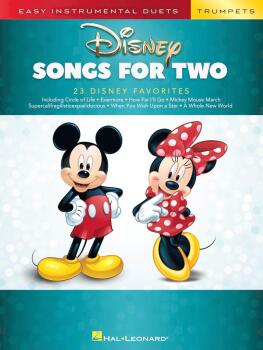 Disney Songs for Two Trumpets: Easy Instrumental Duets (HL-00284646)